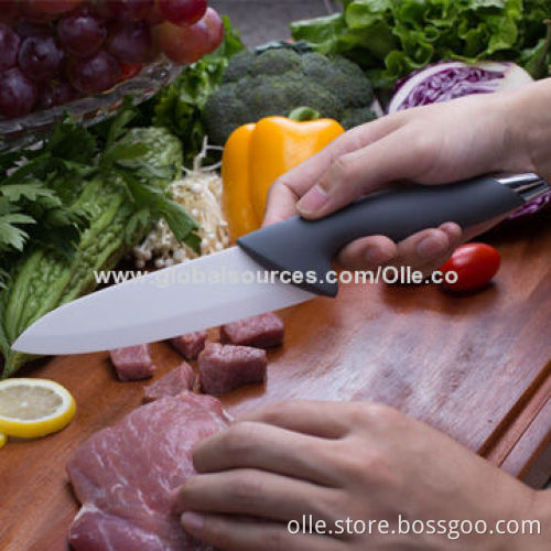 Ceramic Kitchen Knife Set with ABS Handle